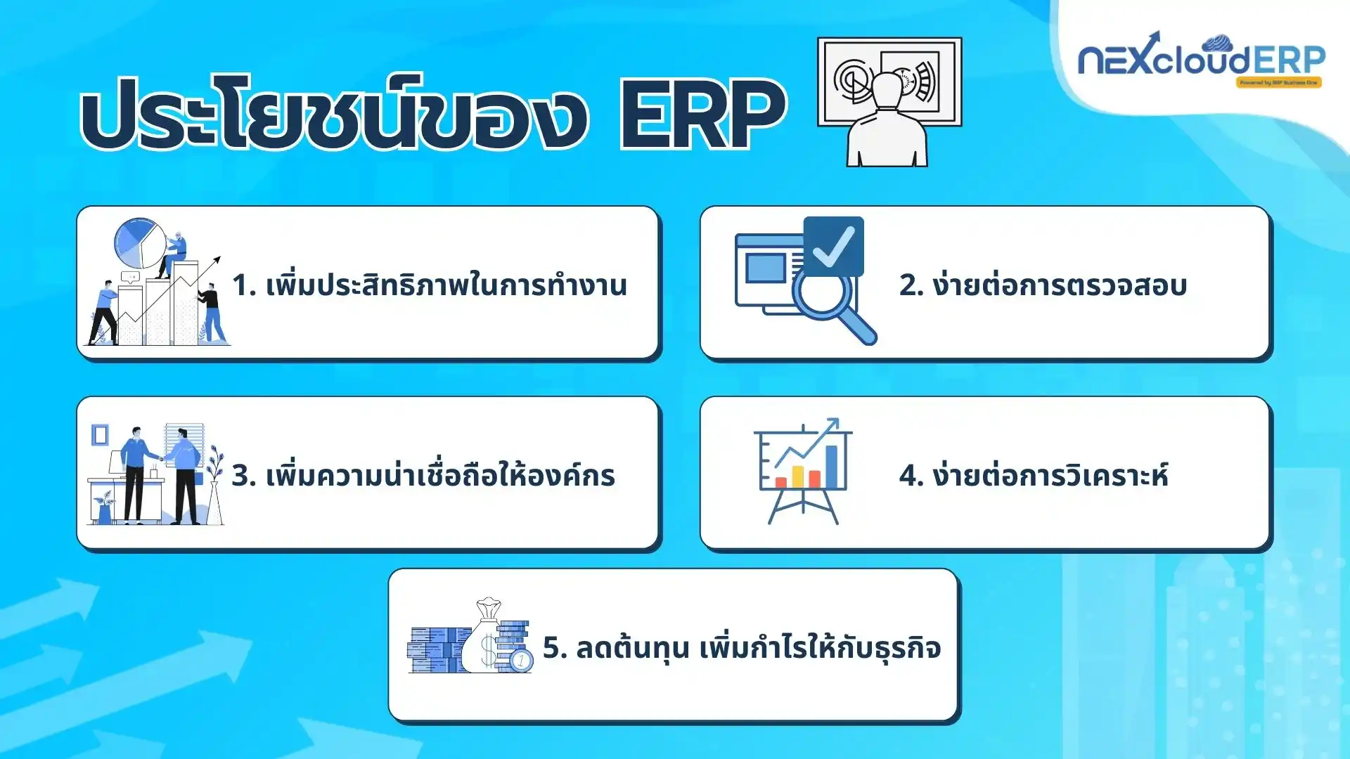 ประโยชน์ของ ERP คืออะไร