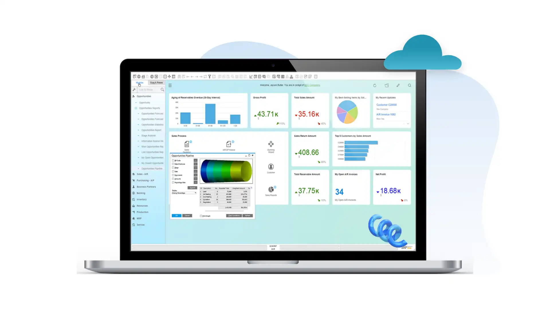 Web 1920 – 3 NEXcloud ERP ระบบบริหารงานขาย ระบบการขาย โปรแกรมบริหารงานขาย